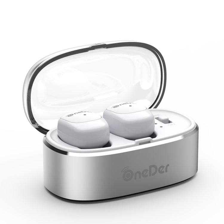 Oneder W11 True TWS Wireless Bluetooth Earphones Earbuds Stereo Headset(White) Eurekaonline