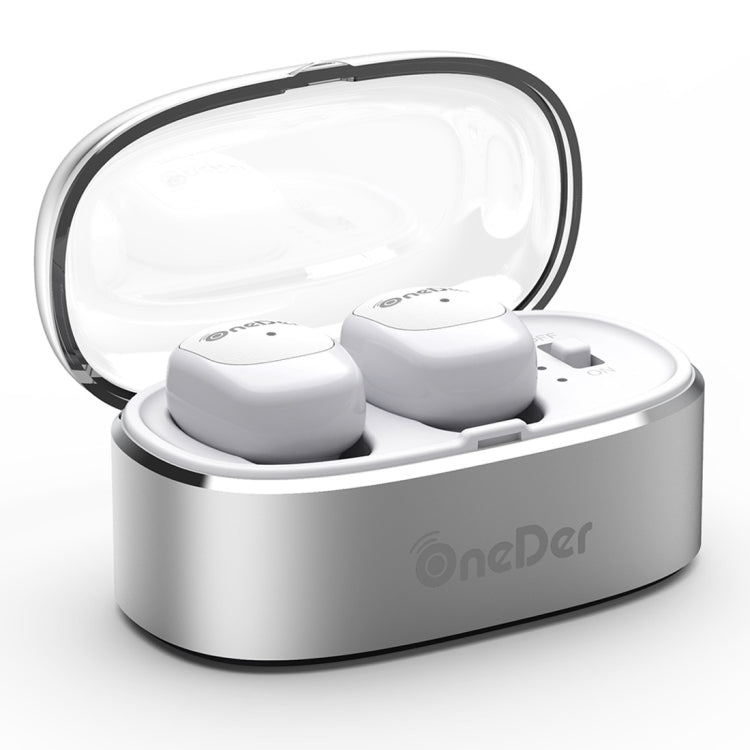 Oneder W11 True TWS Wireless Bluetooth Earphones Earbuds Stereo Headset(White) Eurekaonline