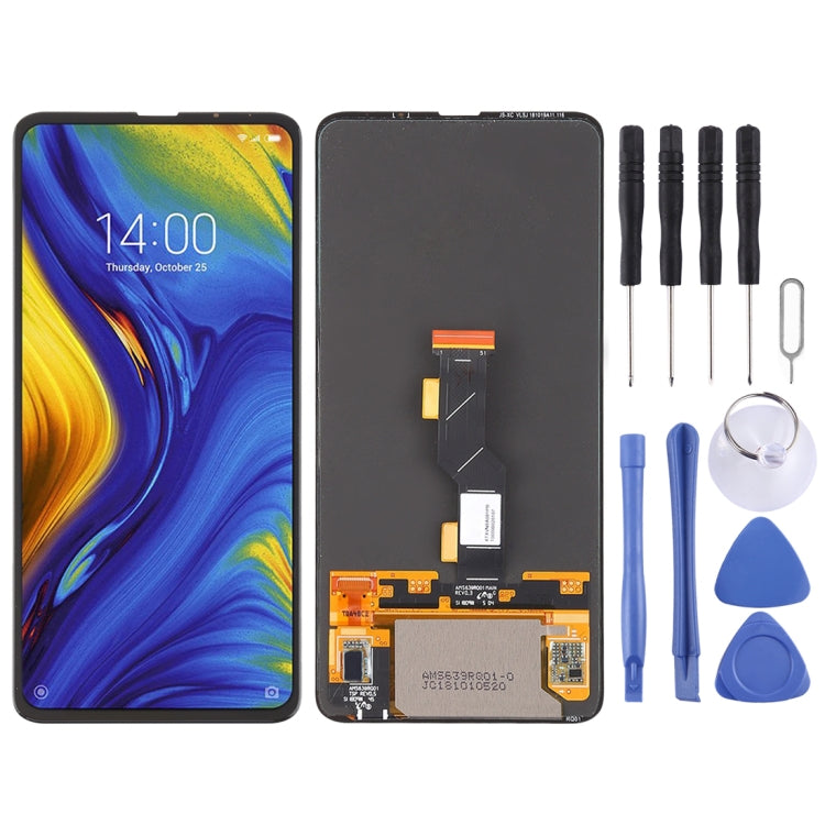 Original AMOLED LCD Screen for Xiaomi Mi Mix 3 with Digitizer Full Assembly(Black) Eurekaonline