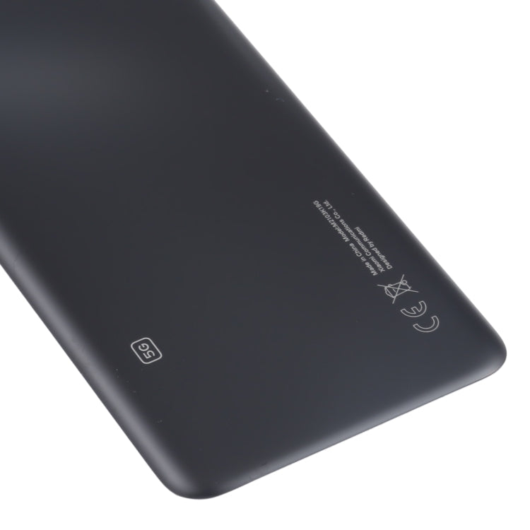 Original Back Battery Cover for Xiaomi Redmi Note 10 5G / Redmi Note 10T 5G(Black) Eurekaonline