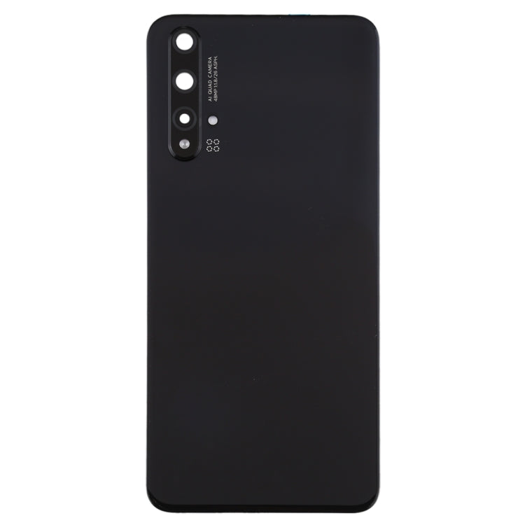 Original Battery Back Cover with Camera Lens Cover for Huawei Nova 5T(Black) Eurekaonline