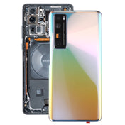 Original Battery Back Cover with Camera Lens Cover for Huawei Nova 7 Pro 5G(Silver) Eurekaonline