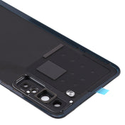 Original Battery Back Cover with Camera Lens Cover for Huawei P40 Lite 5G / Nova 7 SE(Black) Eurekaonline