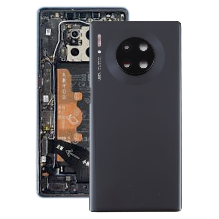 Original Battery Back Cover with Camera Lens for Huawei Mate 30 Pro(Black) Eurekaonline