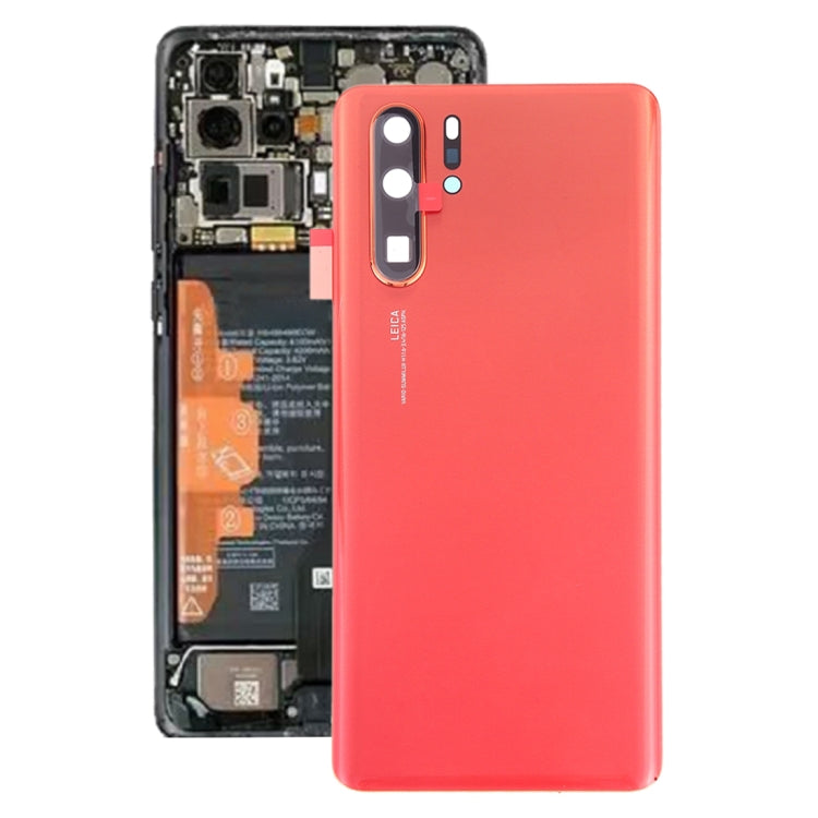 Original Battery Back Cover with Camera Lens for Huawei P30 Pro(Orange) Eurekaonline