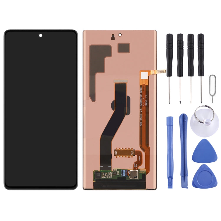 Original Dynamic AMOLED LCD Screen for Galaxy Note 10 + with Digitizer Full Assembly (Black) Eurekaonline