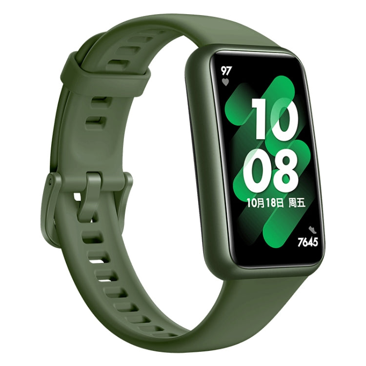 Original HUAWEI Band 7 NFC Edition, 1.47 inch AMOLED Screen Smart Watch, Support Blood Oxygen Monitoring / 14-days Battery Life(Green) Eurekaonline