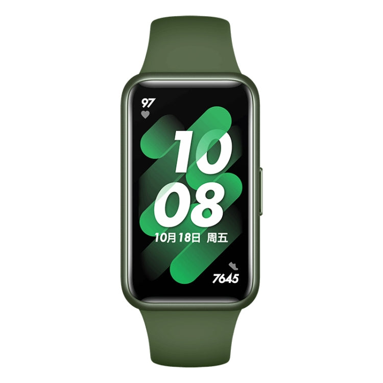 Original HUAWEI Band 7 Standard Edition, 1.47 inch AMOLED Screen Smart Watch, Support Blood Oxygen Monitoring / 14-days Battery Life(Green) Eurekaonline