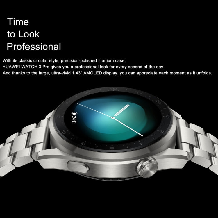 Original HUAWEI WATCH 3 Pro New Smart Sports Watch, Color:Enjoyable Gray Eurekaonline