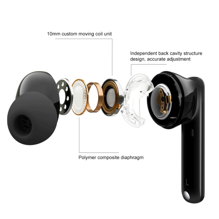 Original Honor Earbuds 2 SE Active Noise Reduction True Wireless Bluetooth Earphone(Black) Eurekaonline