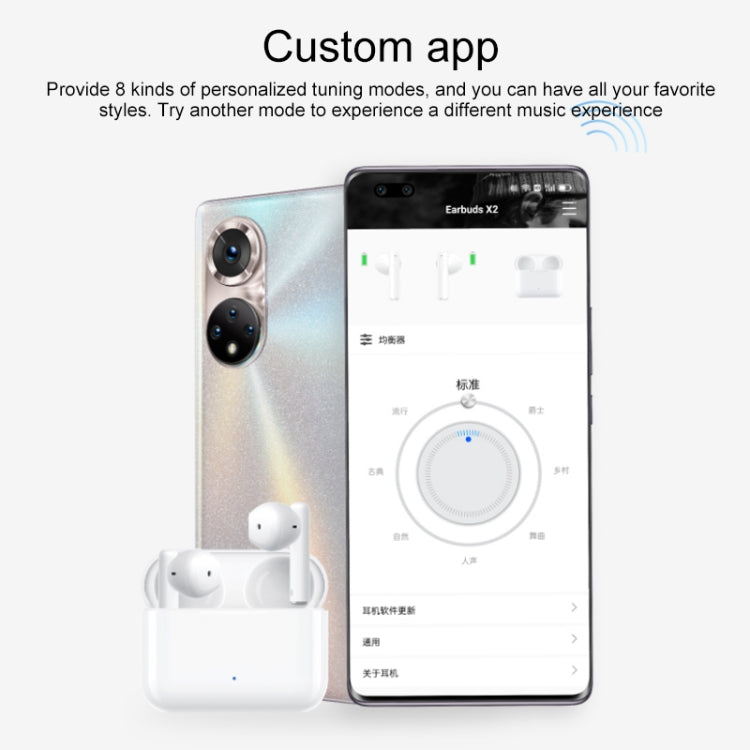 Original Honor Earbuds X2 True Wireless Bluetooth Earphone (Iceland White) Eurekaonline