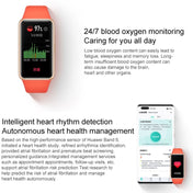 Original Huawei Band 6 1.47 inch AMOLED Color Screen Smart Wristband Bracelet, Standard Edition, Support Blood Oxygen Heart Rate Monitor / 2 Weeks Long Battery Life / Sleep Monitor / 96 Sports Modes(Black) Eurekaonline