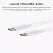 Original Huawei CC800 6A Type-C / USB-C to Type-C / USB-C Charging Data Cable, Length: 1.8m (White) Eurekaonline