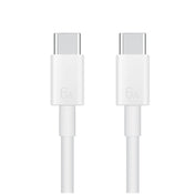 Original Huawei CC800 6A Type-C / USB-C to Type-C / USB-C Charging Data Cable, Length: 1.8m (White) Eurekaonline