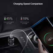 Original Huawei CP31 18W Max Dual USB Port Fast Charging Car Charger (Grey) Eurekaonline