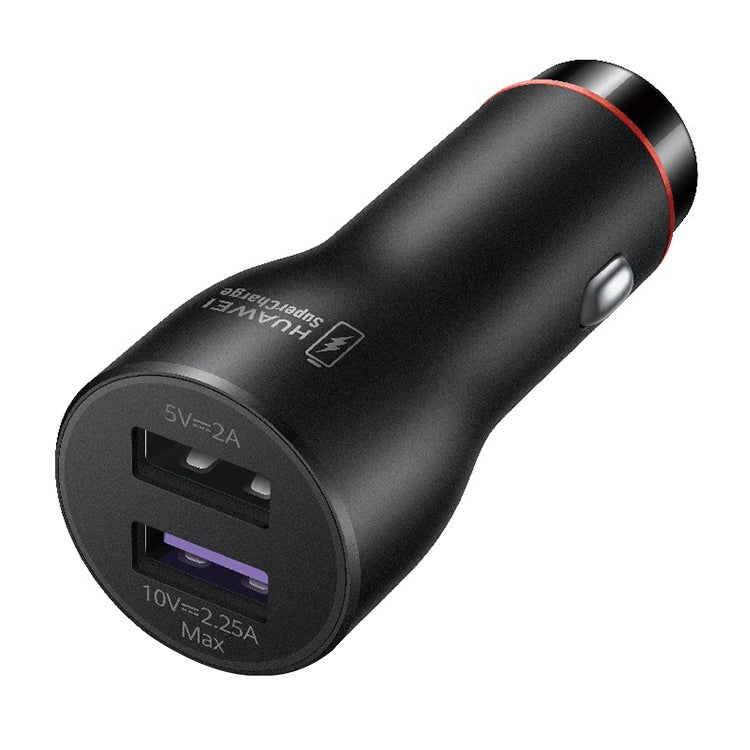 Original Huawei CP36 Dual USB Super Fast Charging Car Charger (Max 22.5W SE) (Dark Gray) Eurekaonline