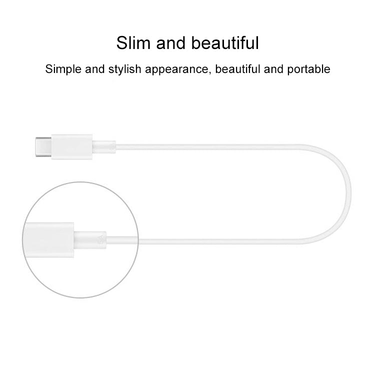 Original Huawei CP43 5A USB-C / Type-C to USB-C / Type-C Fast Charging Data Cable, Cable Length: 1m (White) Eurekaonline