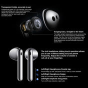 Original Huawei FreeBuds 4E Wireless Earphone T0008 Bluetooth Active Noise Reduction Earphone (White) Eurekaonline