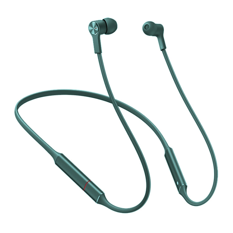 Original Huawei FreeLace CM70-C Bluetooth 5.0 Waterproof Hanging Neck Sports In-ear Bluetooth Headset(Emerald) Eurekaonline