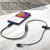 Original Huawei FreeLace CM70-C Bluetooth 5.0 Waterproof Hanging Neck Sports In-ear Bluetooth Headset(Purple) Eurekaonline