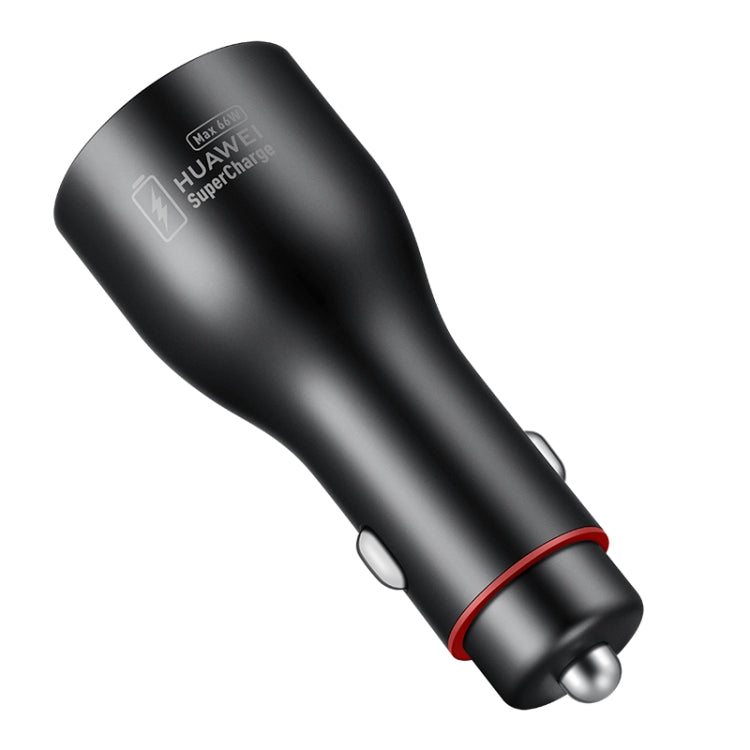 Original Huawei P0006 Dual USB Interface Super Fast Charging Car Charger (Max 66W) (Black) Eurekaonline