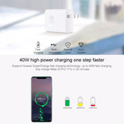 Original Huawei SuperCharge Wall Charger, 40W Max Fast Charging Version(White) Eurekaonline