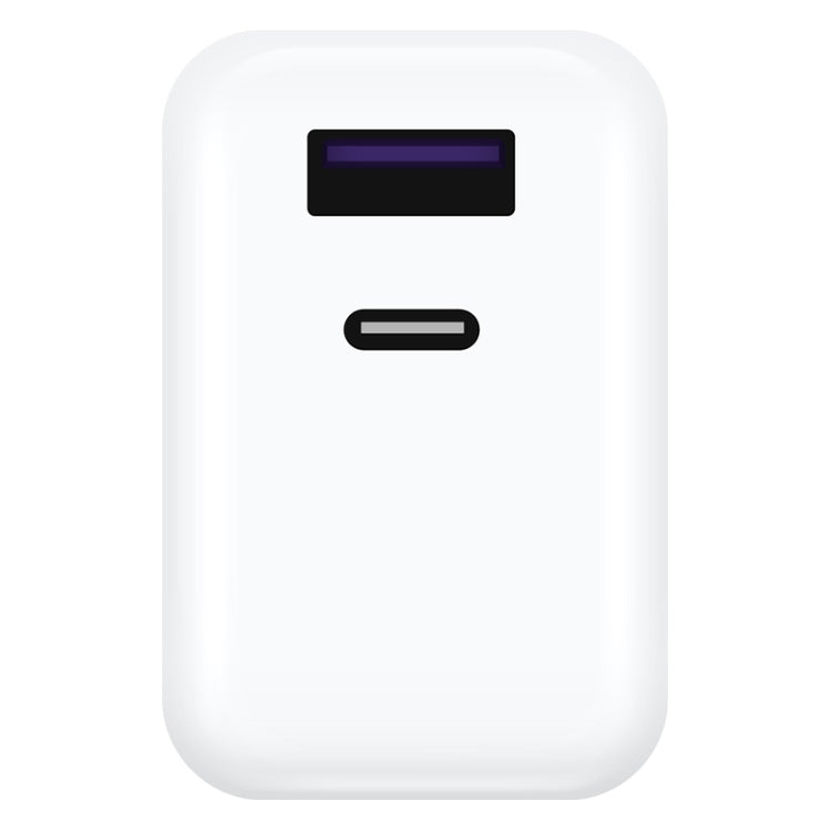  Type-C Interface Super Fast Charge GaN Dual Port Charger (Max 65W) (White) Eurekaonline