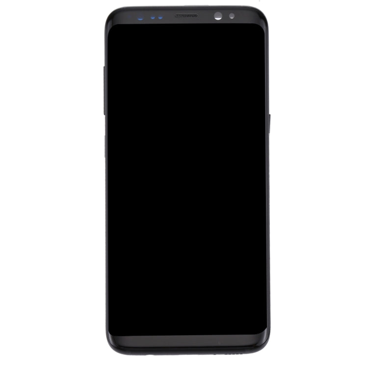 Original LCD Screen + Original Touch Panel with Frame for Galaxy S8 / G950 / G950F / G950FD / G950U / G950A / G950P / G950T / G950V / G950R4 / G950W / G9500(Black) Eurekaonline
