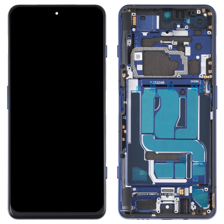 Original LCD Screen and Digitizer Full Assembly With Frame for Xiaomi Black Shark 4 / Black Shark 4 Pro SHARK PRS-H0, SHARK PRS-A0(Blue) Eurekaonline