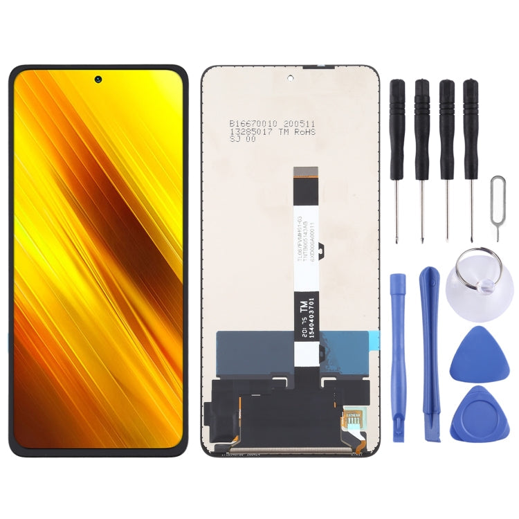 Original LCD Screen and Digitizer Full Assembly for Xiaomi Poco X3 / Poco X3 NFC / Poco X3 Pro M2102J20SG, M2102J20SI, MZB07Z0IN / MZB07Z1IN / MZB07Z2IN / MZB07Z3IN / MZB07Z4IN / MZB9965IN / M2007JCG / M2007J20CT Eurekaonline