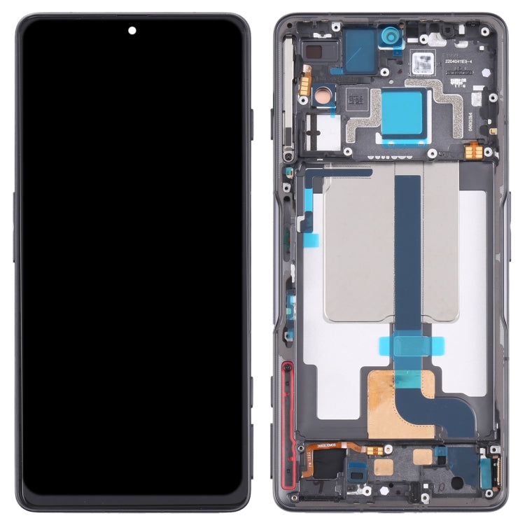 Original LCD Screen and Digitizer Full Assembly with Frame for Xiaomi Redmi K50 Gaming/Poco F4 GT(Black) Eurekaonline