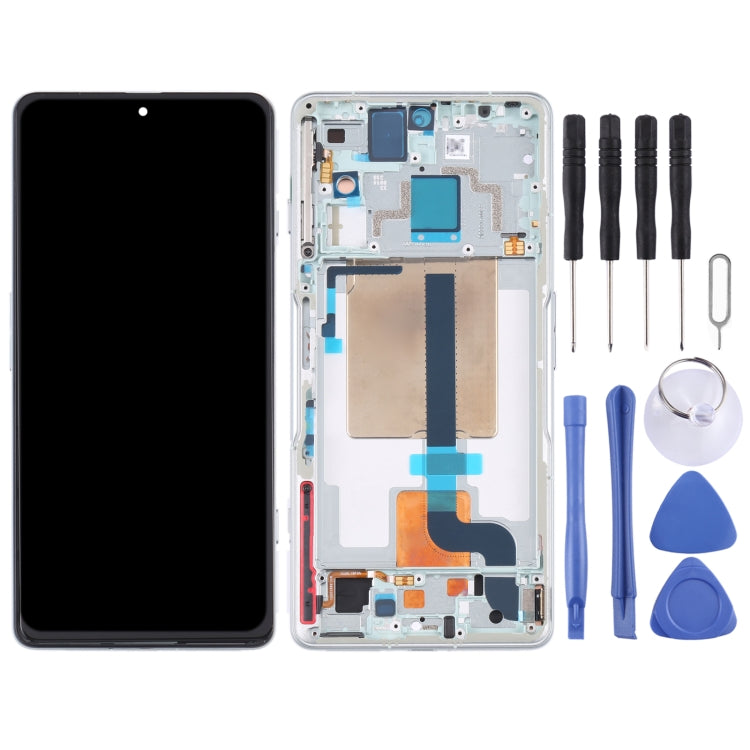 Original LCD Screen and Digitizer Full Assembly with Frame for Xiaomi Redmi K50 Gaming/Poco F4 GT(Green) Eurekaonline