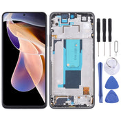 Original LCD Screen and Digitizer Full Assembly with Frame for Xiaomi Redmi Note 11 Pro China/Redmi Note 11 Pro+ 5G/11i/11i HyperCharge(Black) Eurekaonline