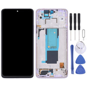 Original LCD Screen and Digitizer Full Assembly with Frame for Xiaomi Redmi Note 11 Pro China/Redmi Note 11 Pro+ 5G/11i/11i HyperCharge(Purple) Eurekaonline