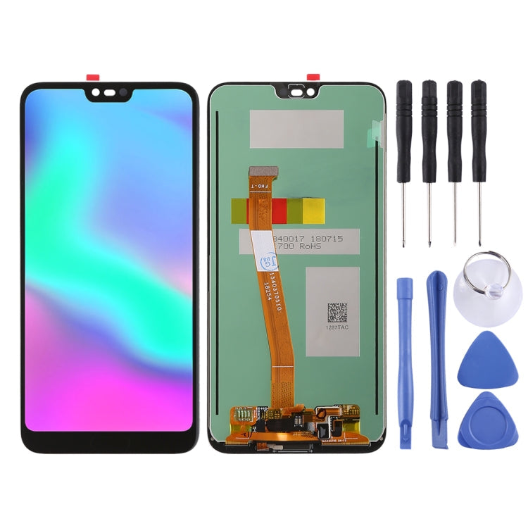 Original LCD Screen for Huawei Honor 10 with Digitizer Full Assembly, Supporting Fingerprint Identification (Black) Eurekaonline