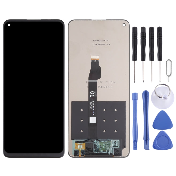 Original LCD Screen for Huawei P40 lite 5G with Digitizer Full Assembly(Black) Eurekaonline