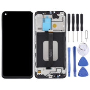 Original LCD Screen for Samsung Galaxy A60 SM-A606 Digitizer Full Assembly with Frame (Black) Eurekaonline