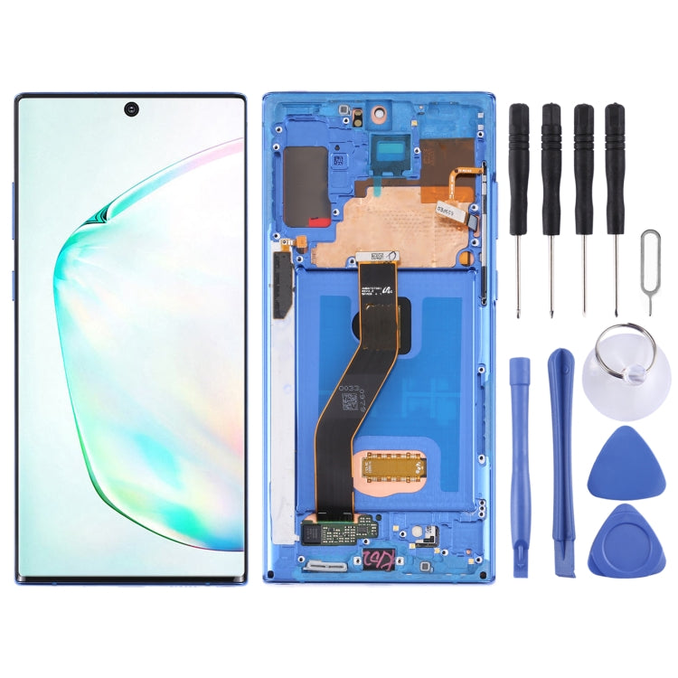 N975 Digitizer Full Assembly With Frame (Dark Blue) Eurekaonline