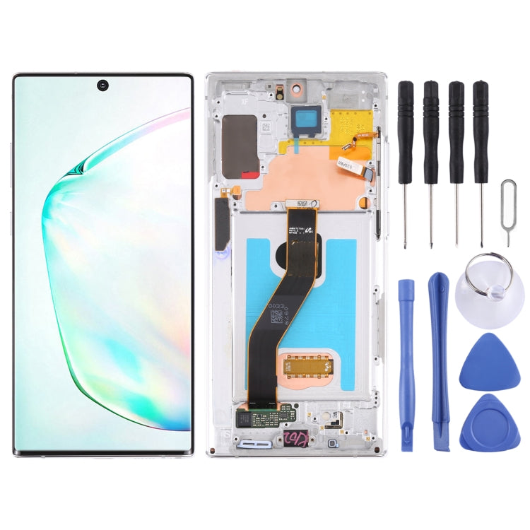 N975 Digitizer Full Assembly With Frame (Silver) Eurekaonline