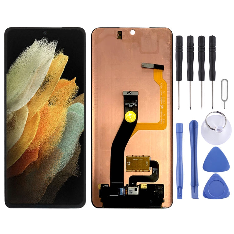 Original LCD Screen for Samsung Galaxy S21 Ultra SM-G988(5G Version) With Digitizer Full Assembly Eurekaonline