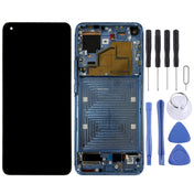 Original LCD Screen for Xiaomi Mi 11 M2011K2C, M2011K2G Digitizer Full Assembly with Frame(Blue) Eurekaonline