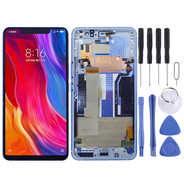 Original LCD Screen for Xiaomi Mi 8 SE with Digitizer Full Assembly(Blue) Eurekaonline