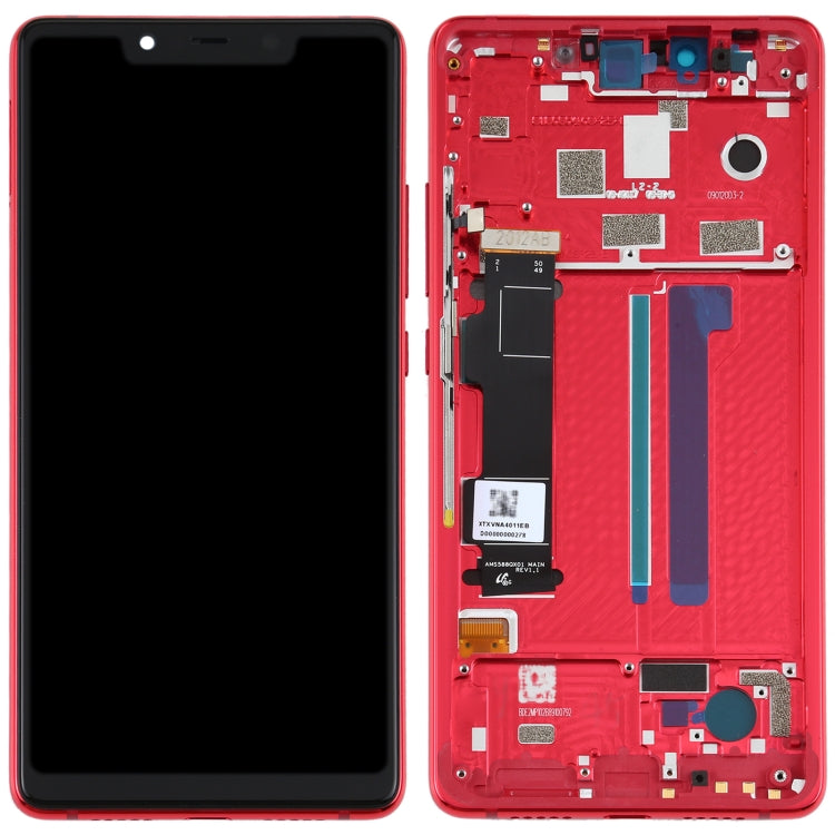 Original LCD Screen for Xiaomi Mi 8 SE with Digitizer Full Assembly(Red) Eurekaonline