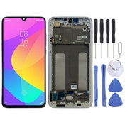 Original LCD Screen for Xiaomi Mi CC9 Digitizer Full Assembly with Frame(Silver) Eurekaonline