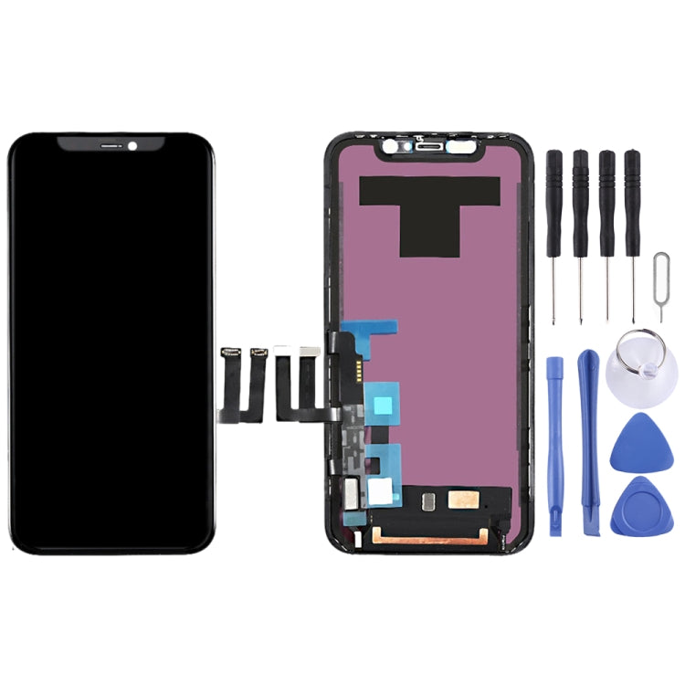 Original LCD Screen for iPhone 11 with Digitizer Full Assembly(Black) Eurekaonline