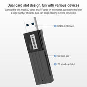 Original Lenovo D231 2 in 1 5Gbps USB 3.0 Card Reader (Black) Eurekaonline