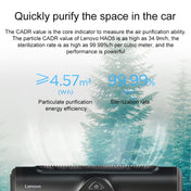 Original Lenovo HA05 7W Car Air Purifier, DC 12V (Black) Eurekaonline