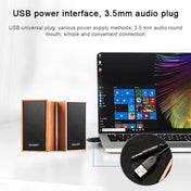 Original Lenovo M530 Laptop & Desktop Computer Universal USB Loudspeakers 3.5mm AUX Connection, 1 Pair Eurekaonline