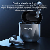 Original Lenovo XG01 IPX5 Waterproof Dual Microphone Noise Reduction Bluetooth Gaming Earphone with Charging Box & LED Breathing Light, Support Touch & Game / Music Mode (White) Eurekaonline