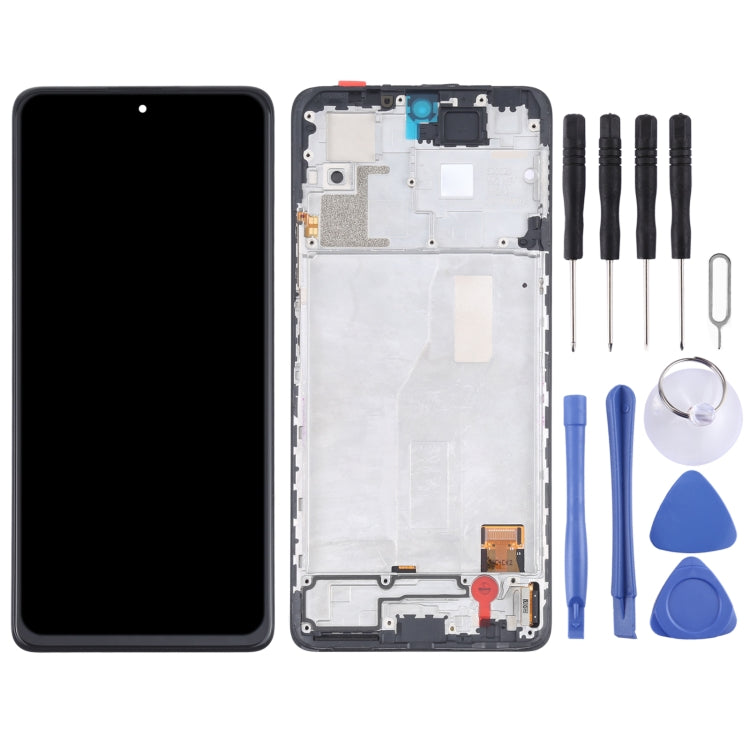 Original OLED LCD Screen and Digitizer Full Assembly With Frame for Xiaomi Redmi Note 10 Pro 4G / Redmi Note 10 Pro (India) / Redmi Note 10 Pro Max (4G) M2101K6G M2101K6R M2101K6P M2101K6I Eurekaonline